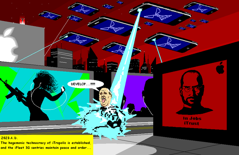 Illustration for article titled 90 Visions of Future in MS Paint are Terrifying, Insane